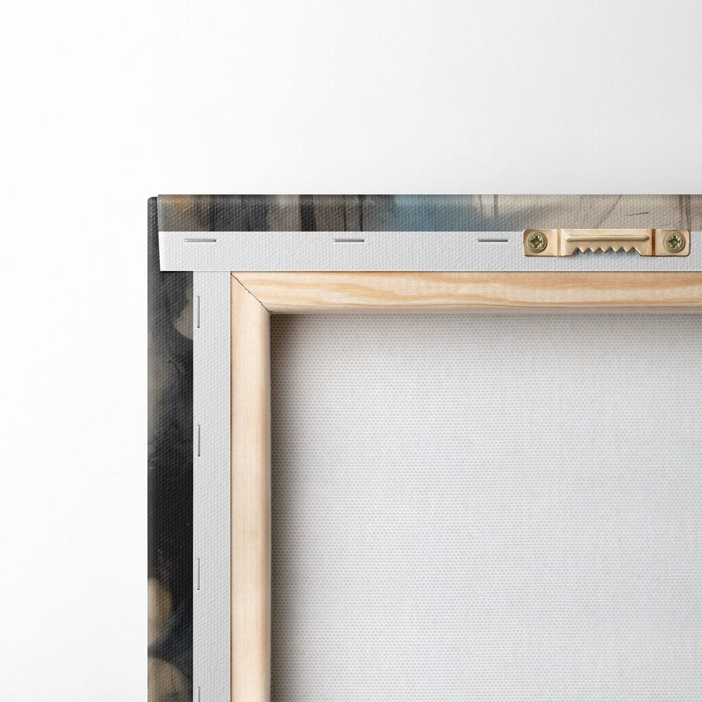 Painting of a woman's face Painting of a woman's face