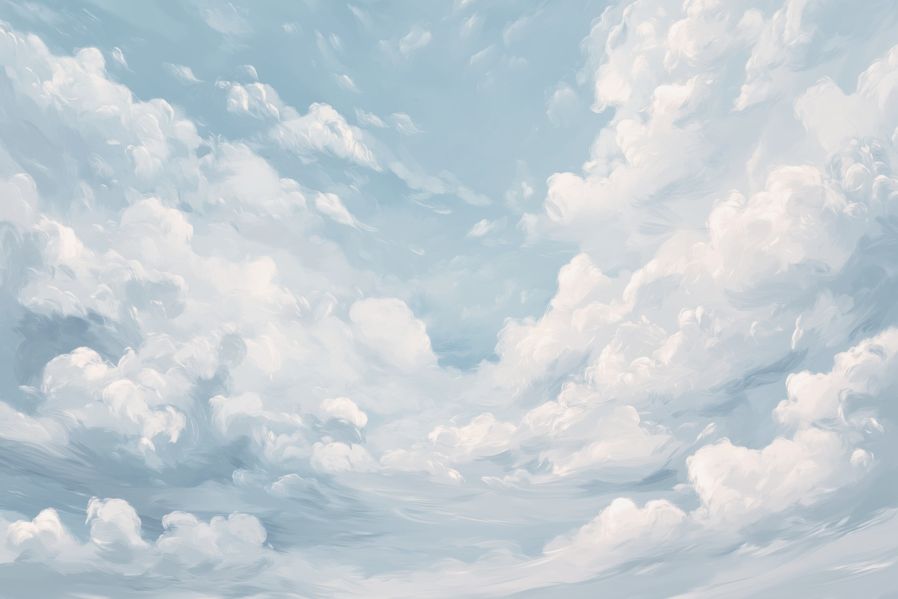 Blue sky with clouds