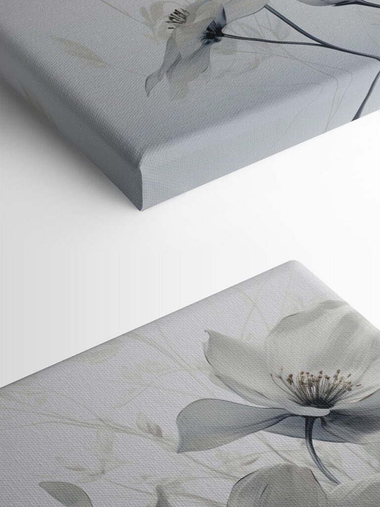 Delicate petals in soft tones