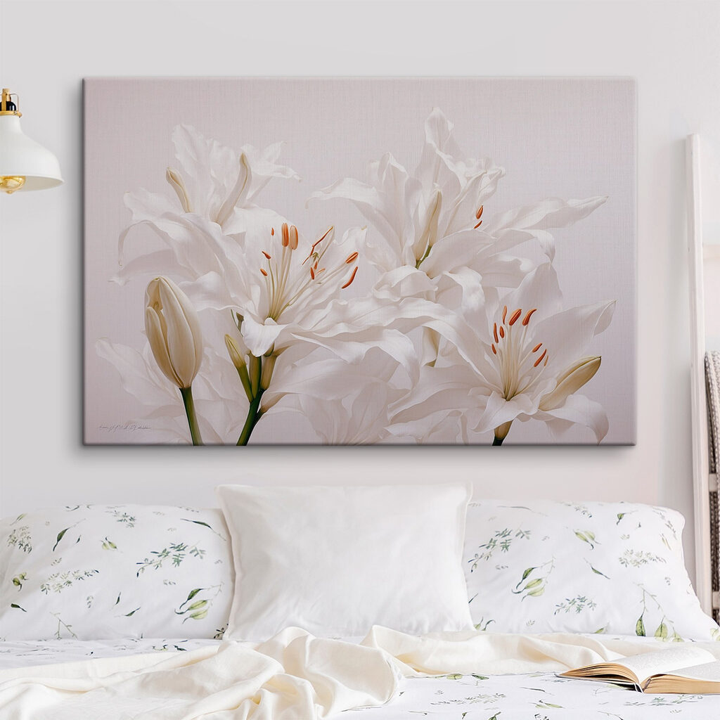 Group of white flowers