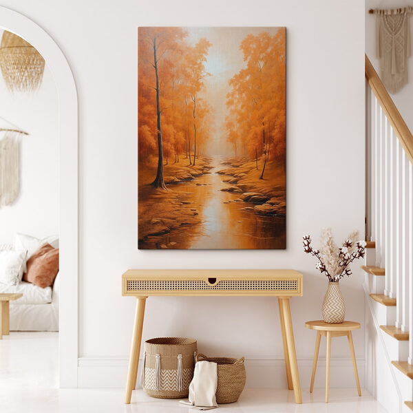 River running through a forest River running through a forest