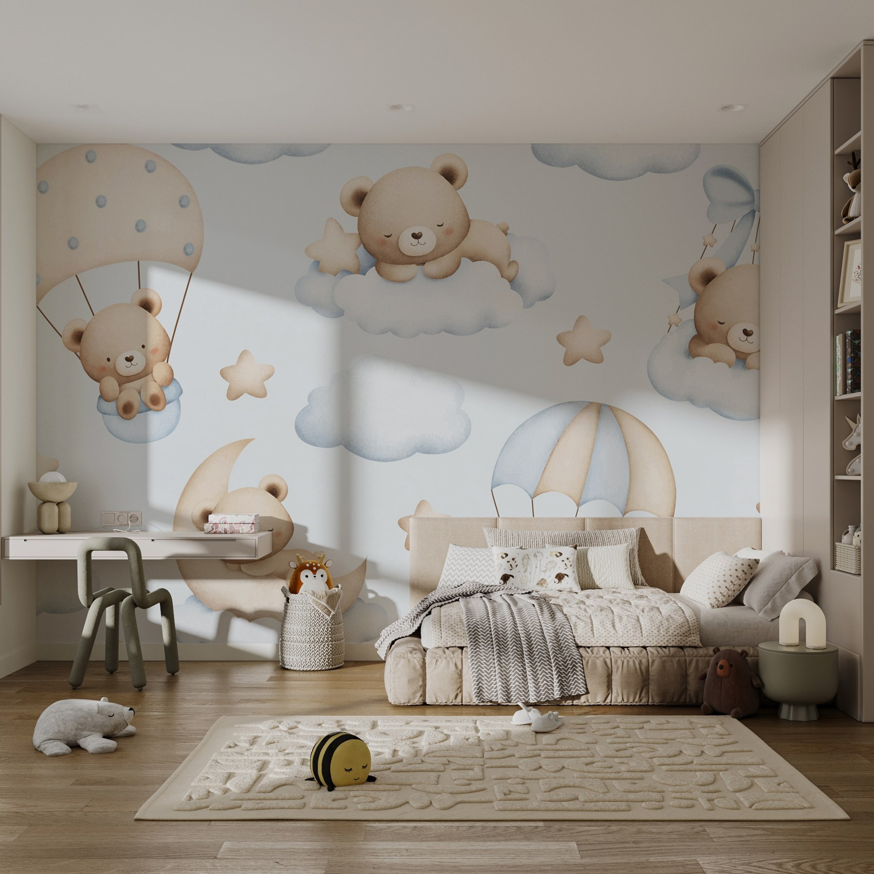 Seamless pattern of teddy bears Seamless pattern of teddy bears