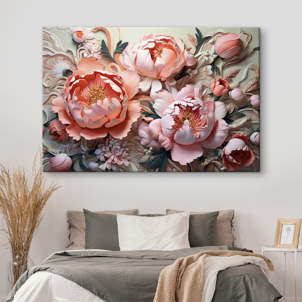 Floral elegance in soft hues