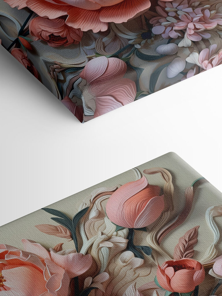 Floral elegance in soft hues