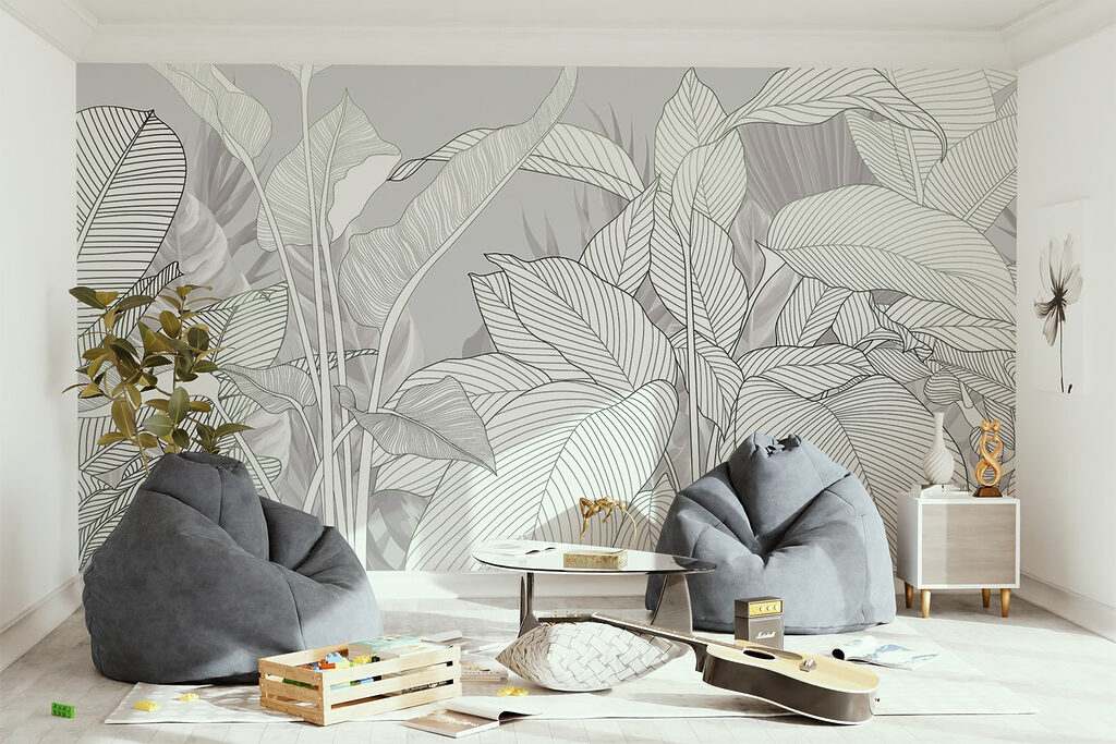 Elegant lines of nature's beauty