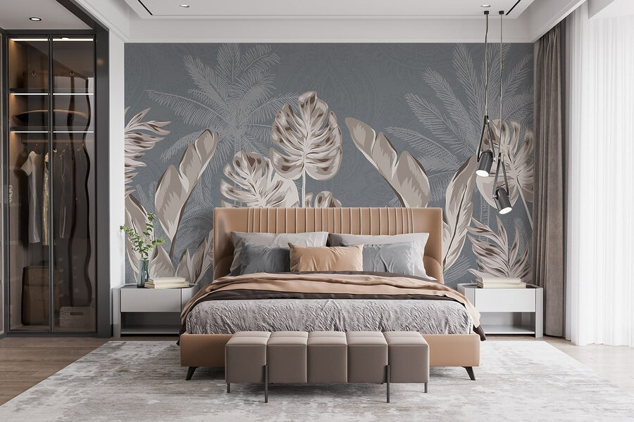 Elegantní botanický design s jemnými odstíny
