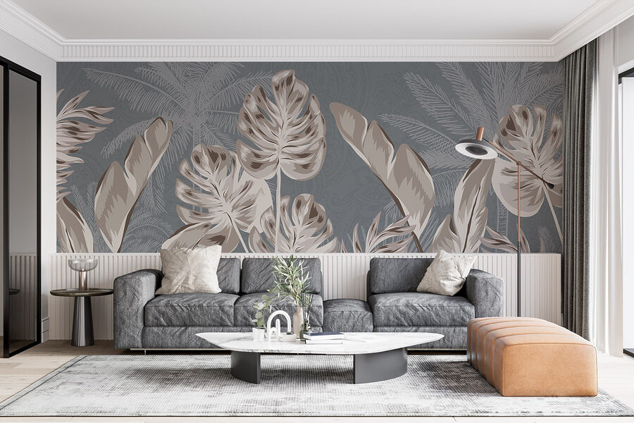 Elegantní botanický design s jemnými odstíny