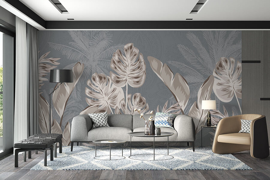 Elegantní botanický design s jemnými odstíny