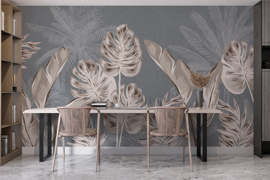 Elegantní botanický design s jemnými odstíny