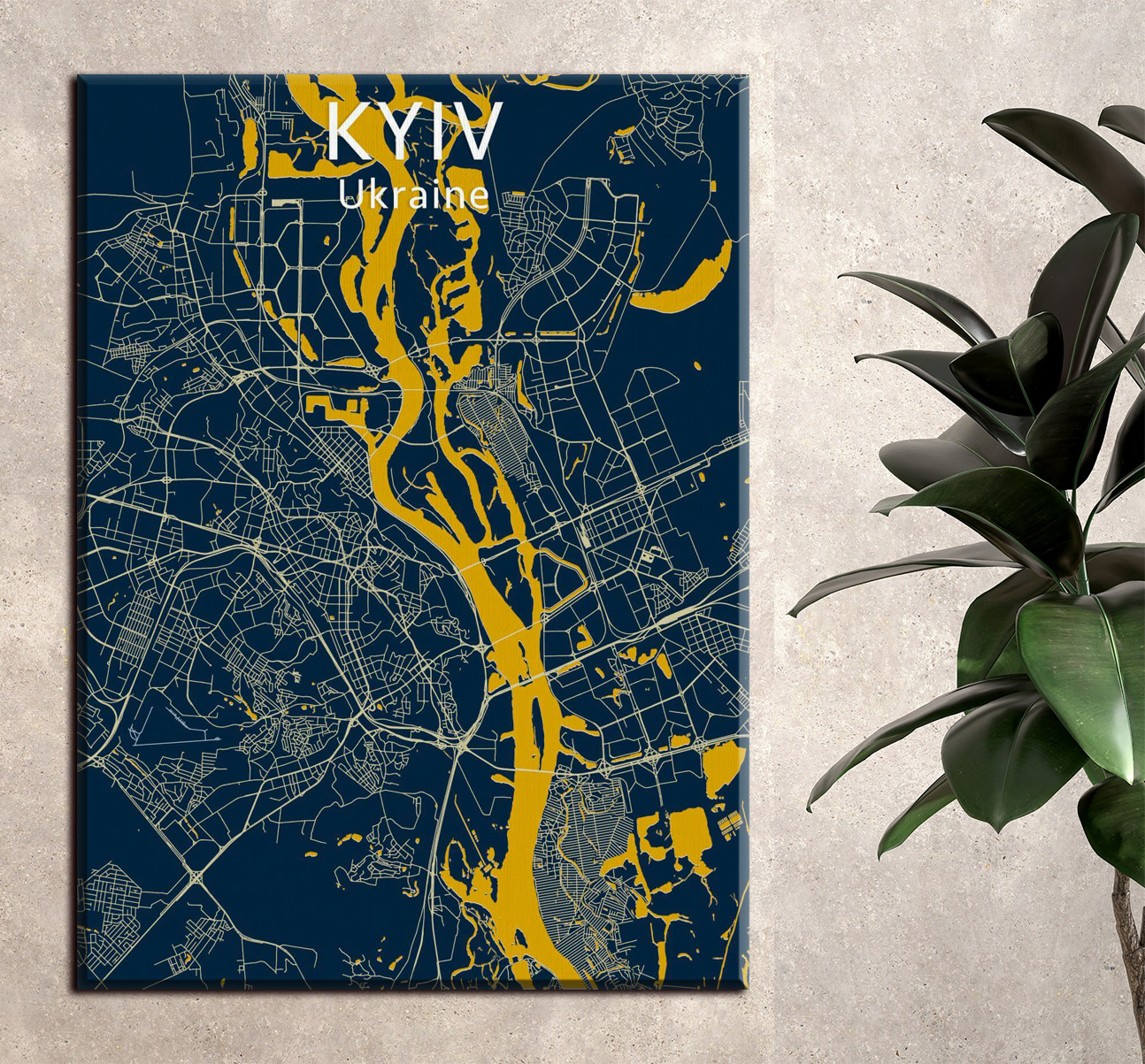 Map of a city Map of a city