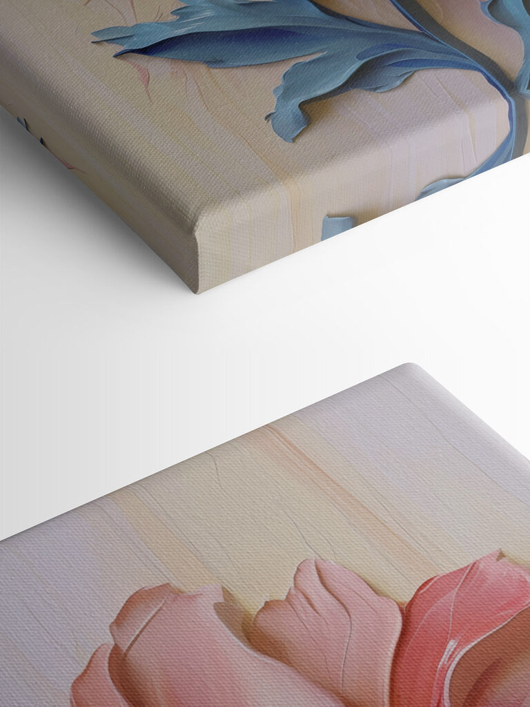 Pink flower with a yellow center