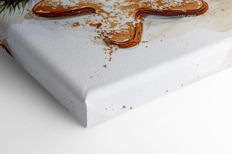 Obraz Šálek horké čokolády s marshmallow a perníčky - Image 9