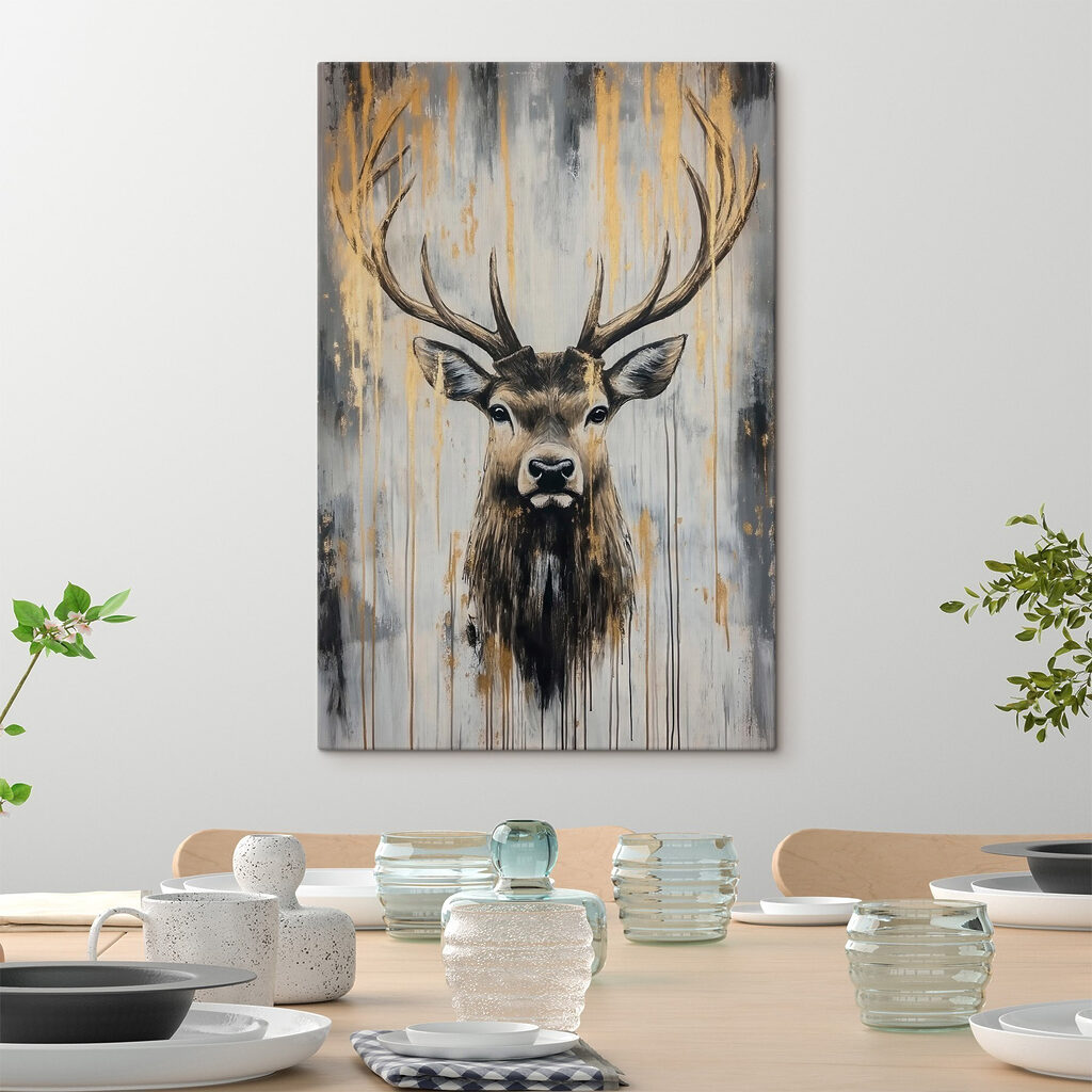 Painting of a deer Painting of a deer