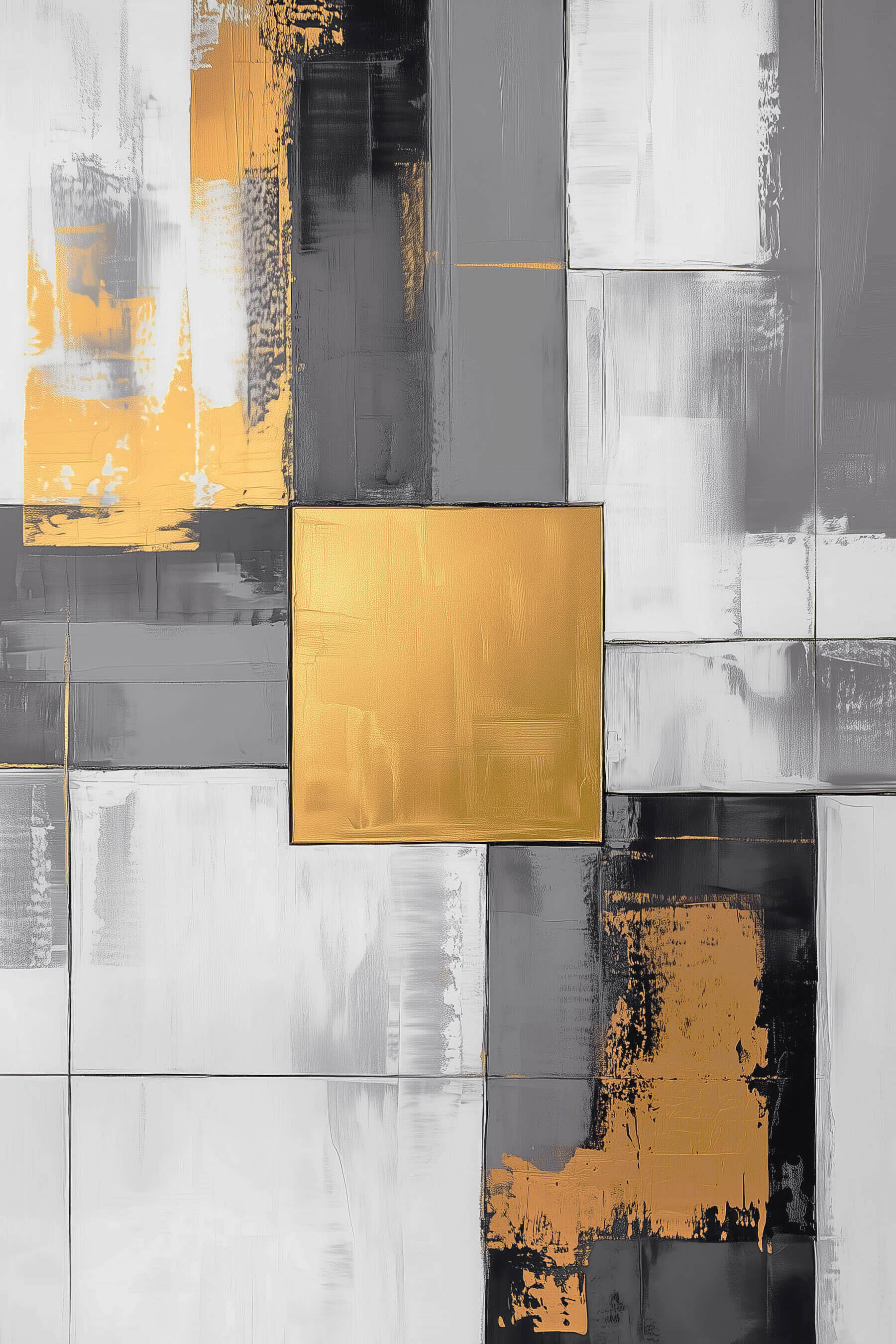 Abstract elegance in neutral tones