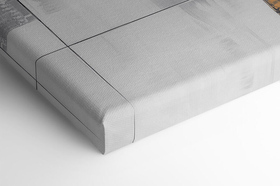 Abstraktní elegance v neutrálních tónech