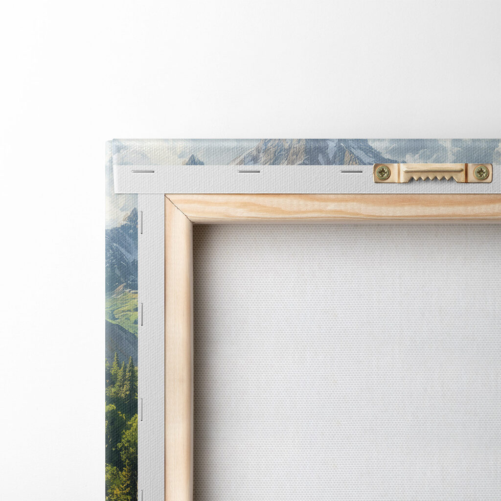 Waterfall in a mountain