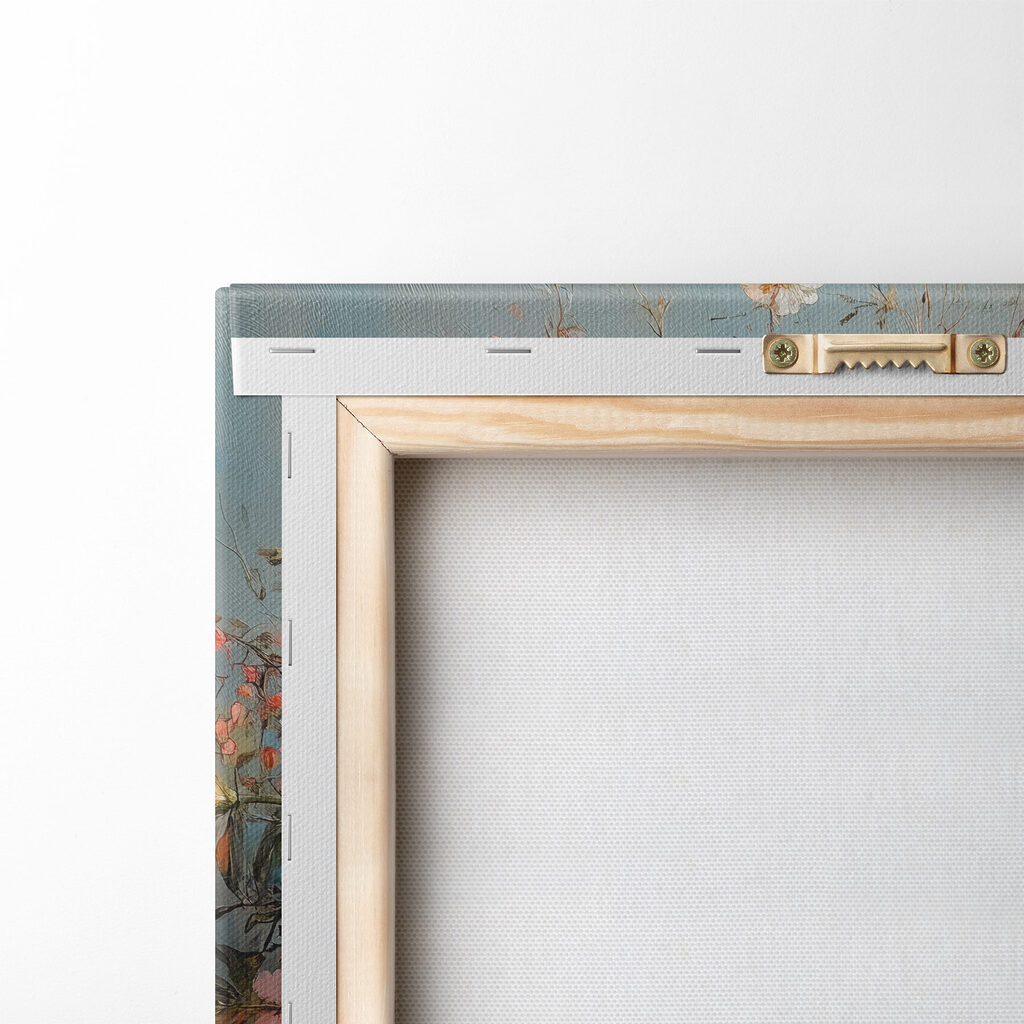 Vase of flowers on a stone surface