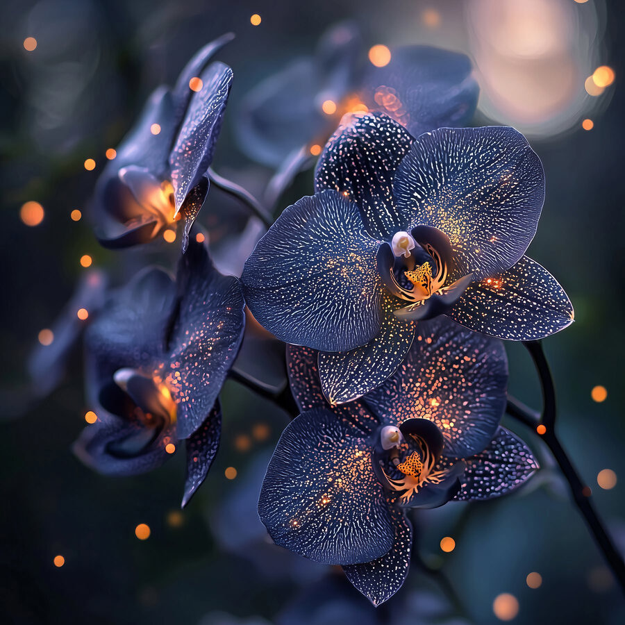 Obraz Elegantní orchideje v jemném prostředí. - Image 12