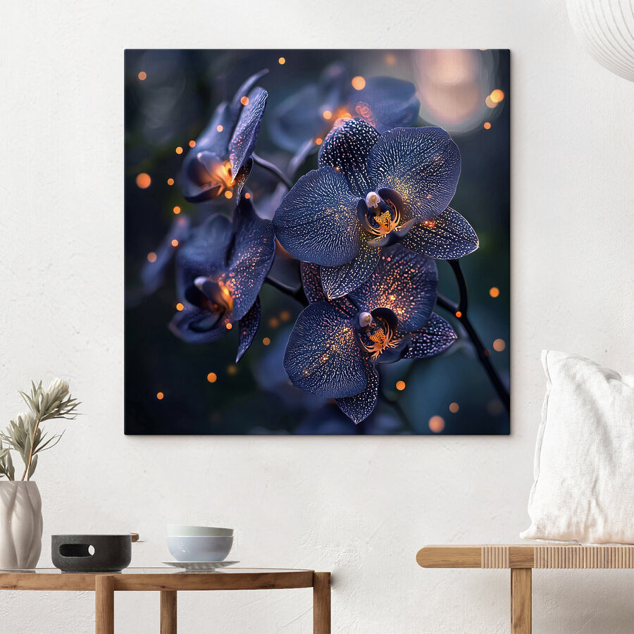 Obraz Elegantní orchideje v jemném prostředí.
