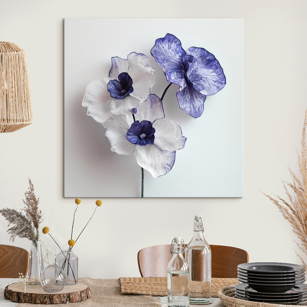 Delicate blooms in soft hues Delicate blooms in soft hues