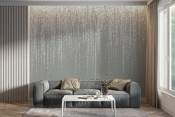 White specks from a grey surface