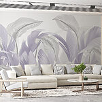 Jemné pastelové listy v jemných vírech Jemné pastelové listy v jemných vírech