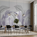 Jemné pastelové listy v jemných vírech Jemné pastelové listy v jemných vírech