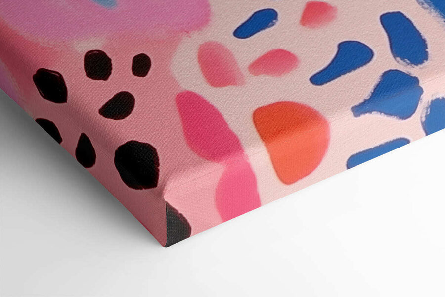 Colorful pattern on a surface Colorful pattern on a surface