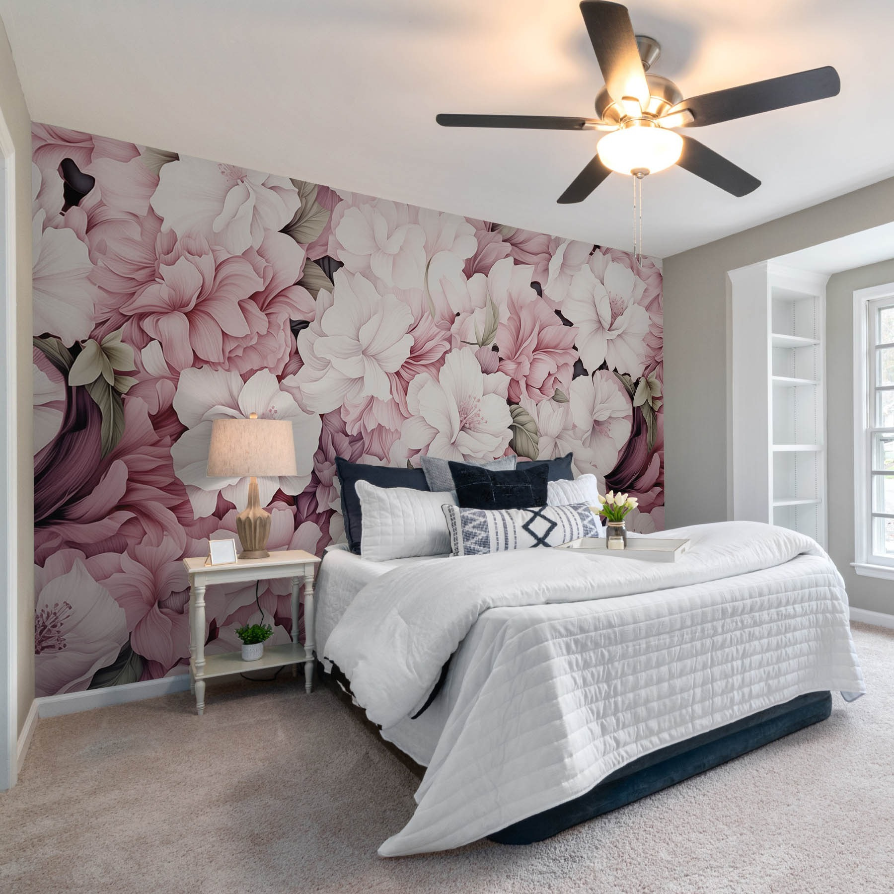 Vibrant blooms in delicate harmony Vibrant blooms in delicate harmony