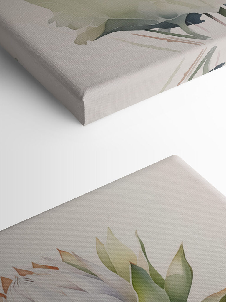 Painting of a flower Painting of a flower