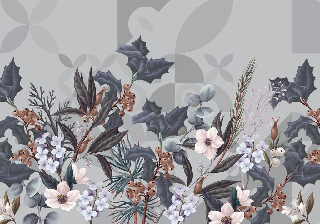 Beautiful floral arrangement in soft colors