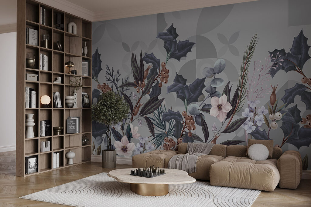 Beautiful floral arrangement in soft colors