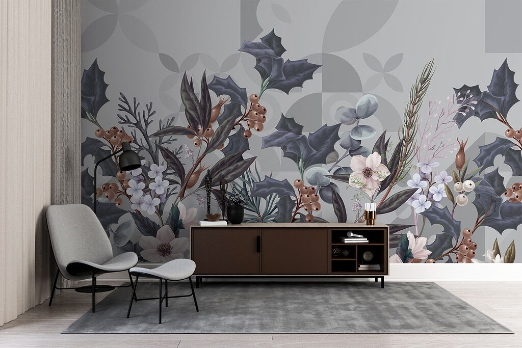 Beautiful floral arrangement in soft colors