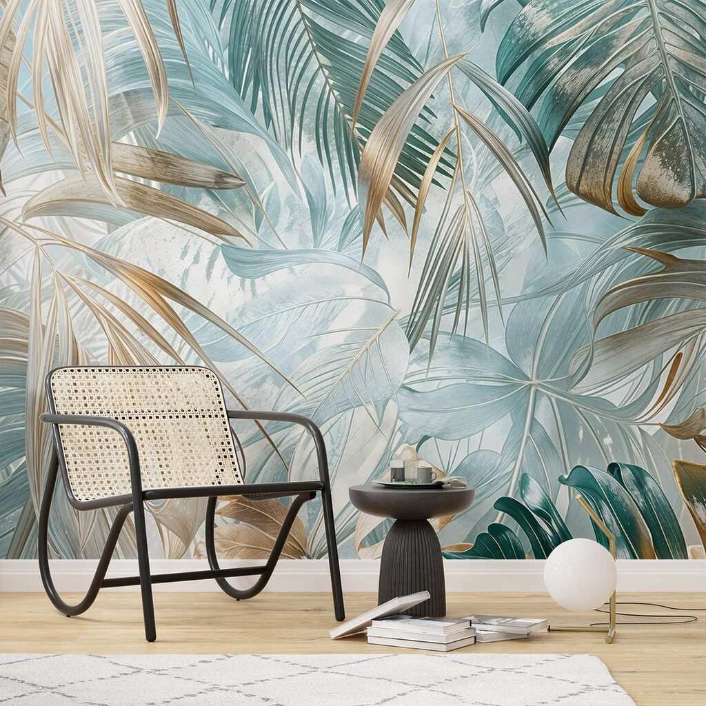 Delicate leaves in soft hues Delicate leaves in soft hues