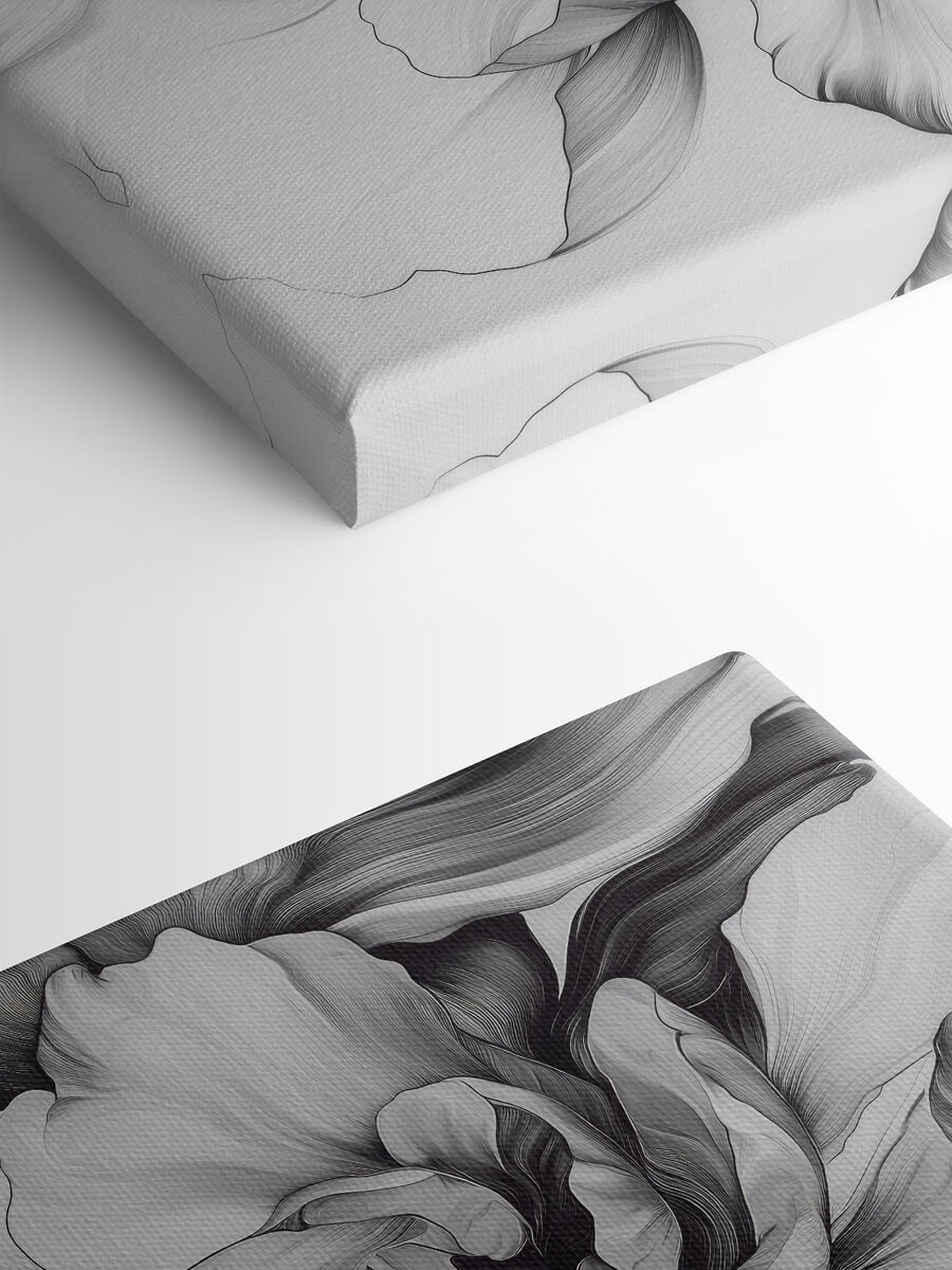 Elegantní květinový design v jednobarevných odstínech Elegantní květinový design v jednobarevných odstínech