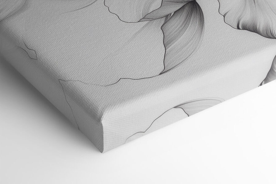Elegantní květinový design v jednobarevných odstínech Elegantní květinový design v jednobarevných odstínech