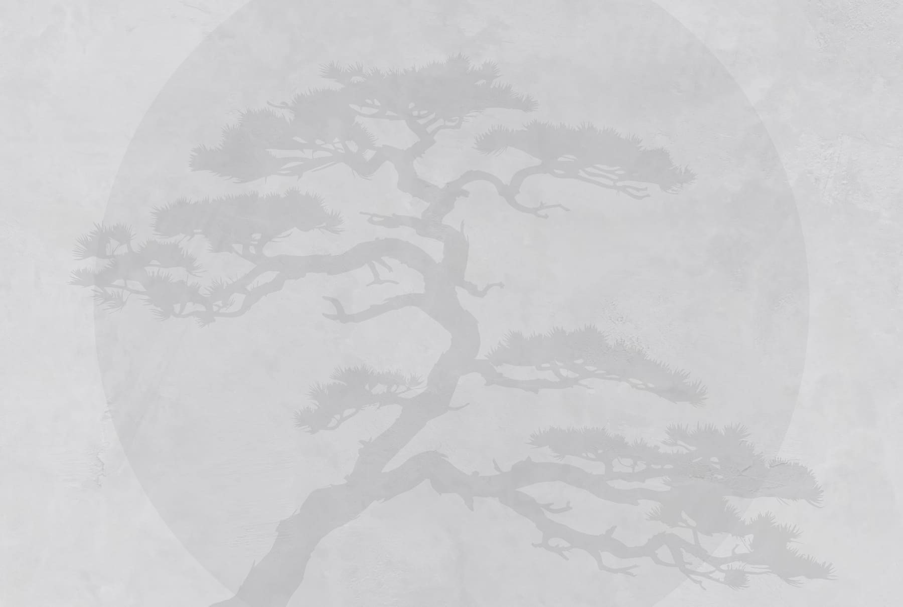 Tree with branches on a white background