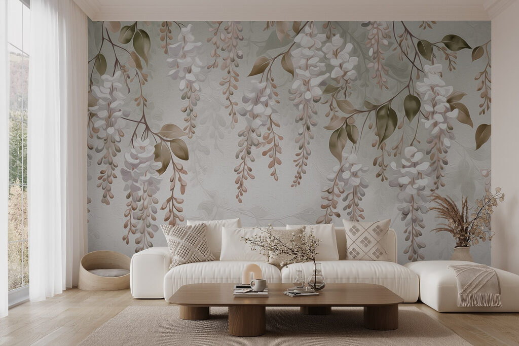 Delicate floral arrangement in soft hues Delicate floral arrangement in soft hues