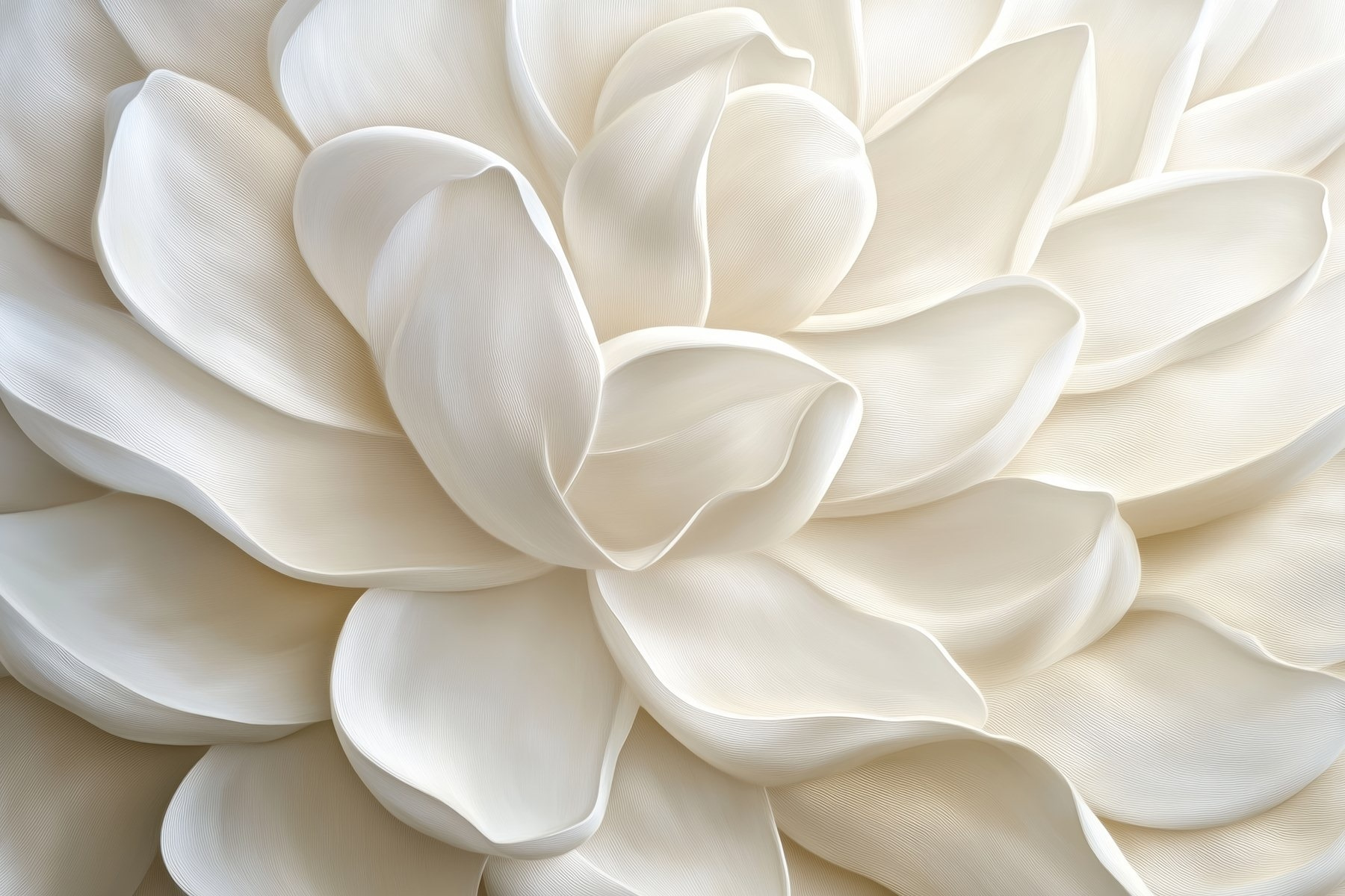 Soft petals in gentle layers