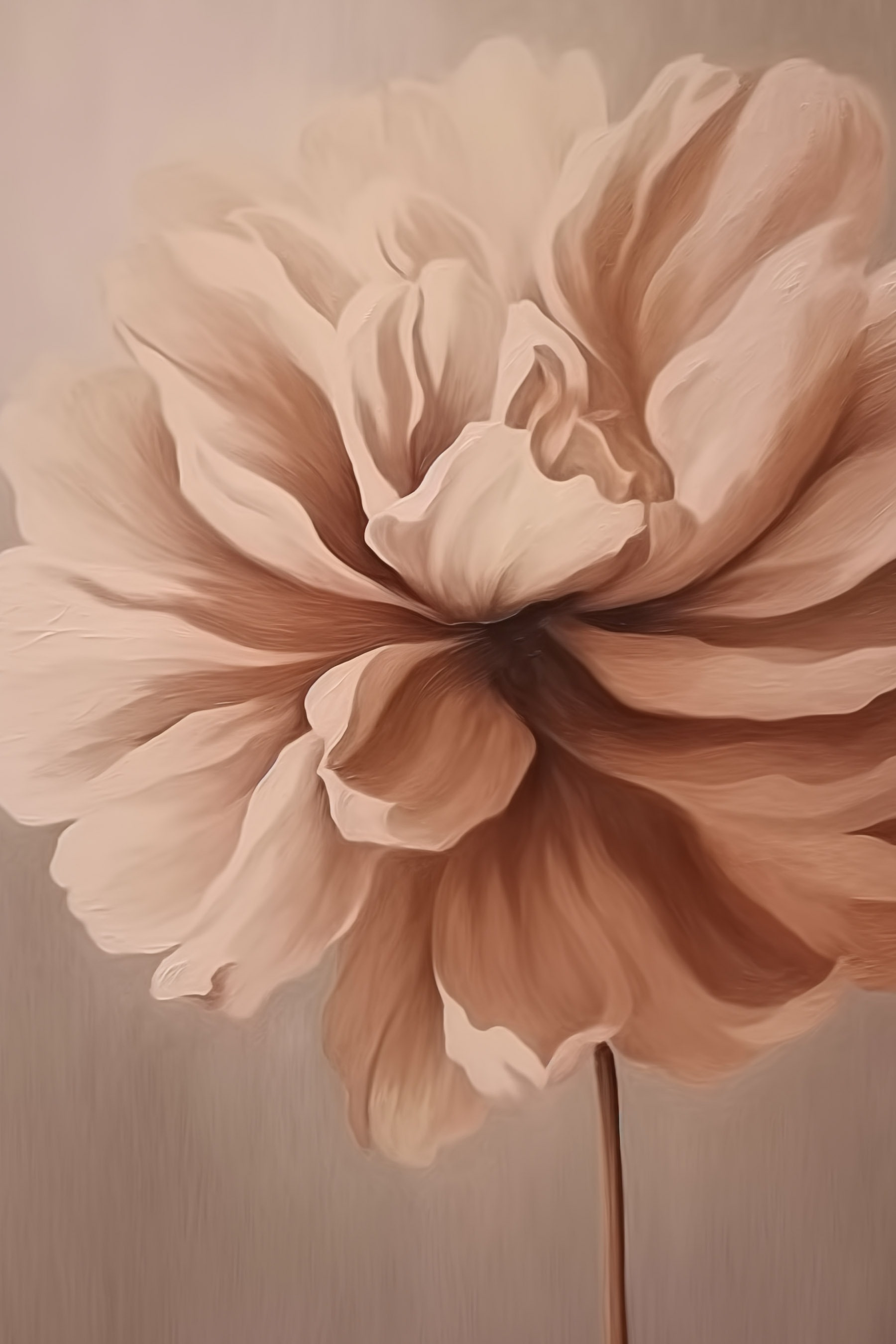 Delicate bloom in soft tones