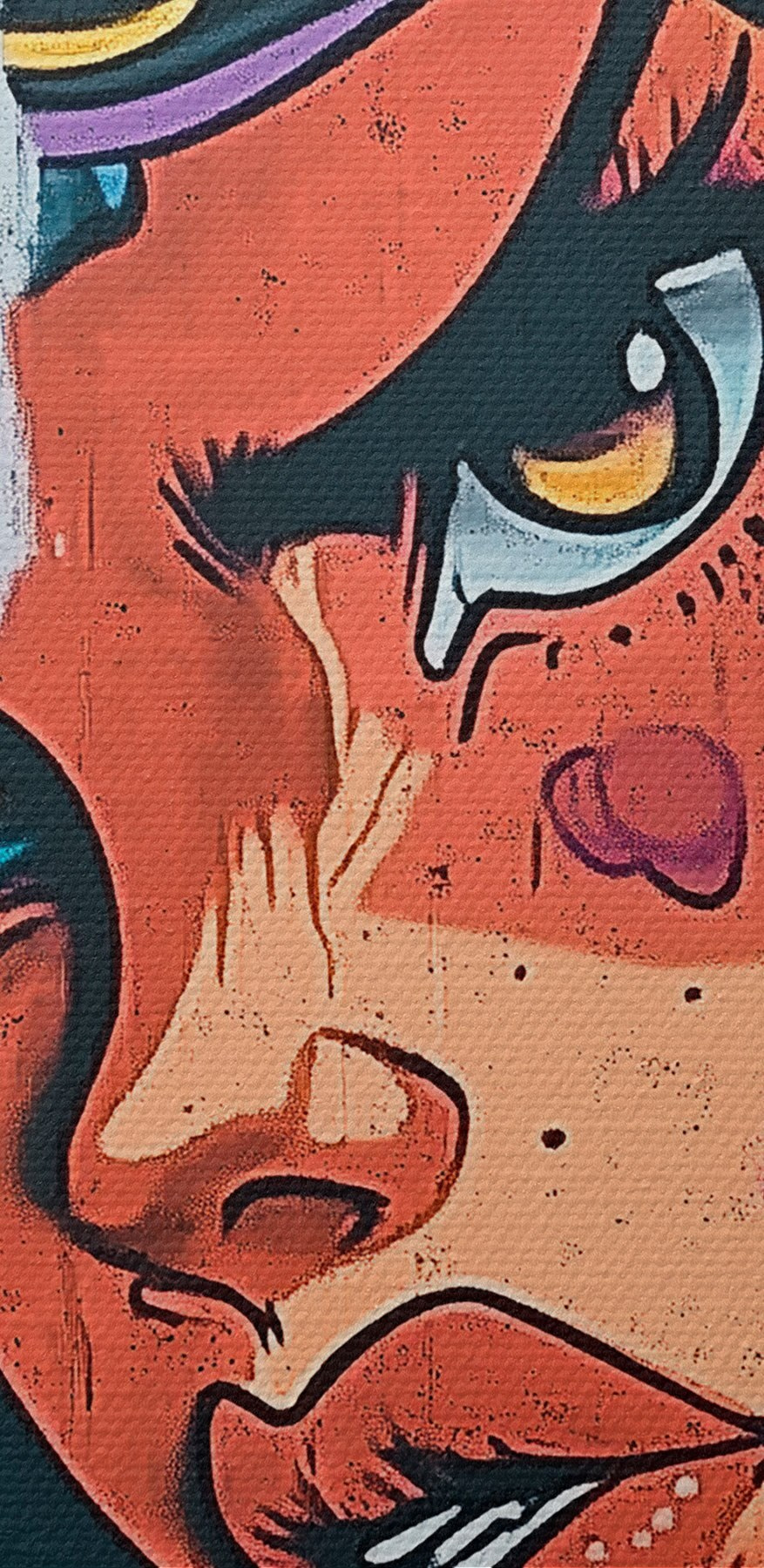 Graffiti on a wall