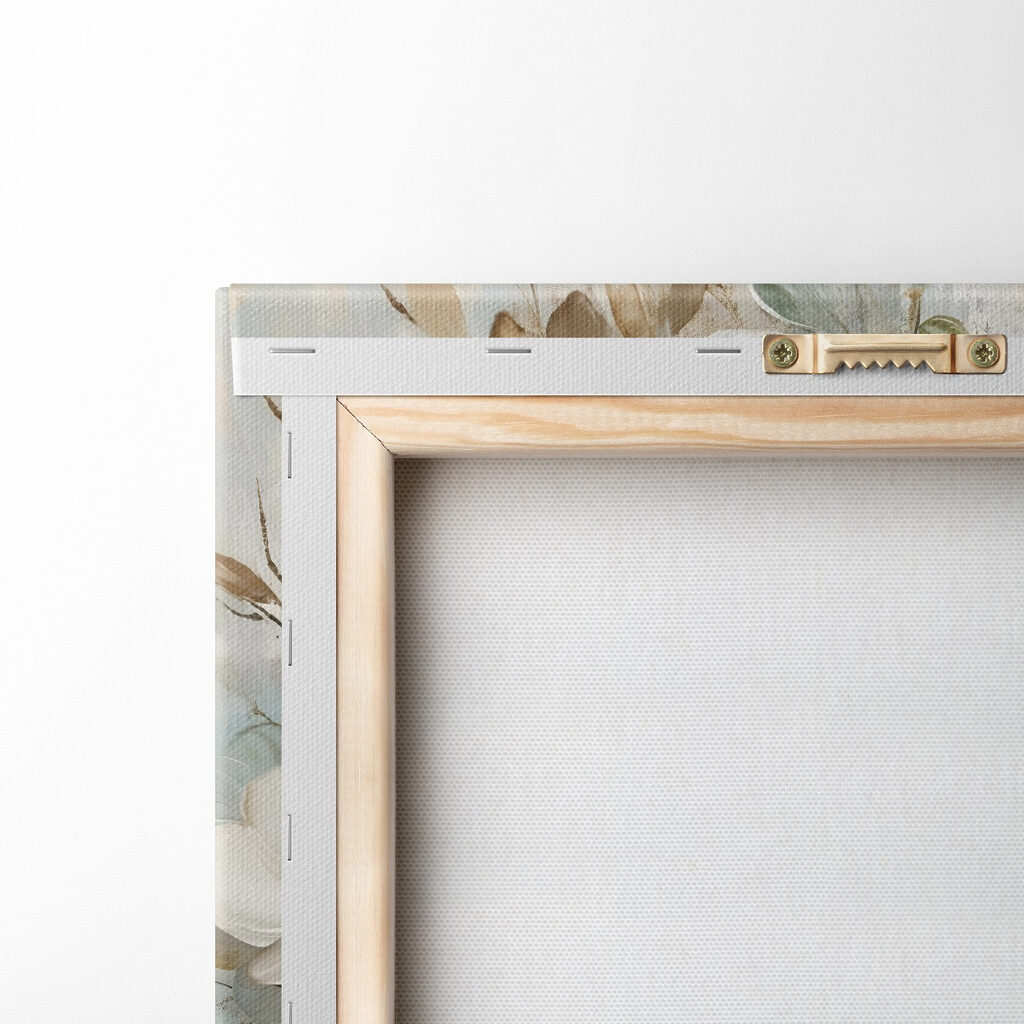 Painting of white flowers