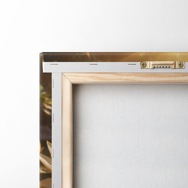 Group of white flowers in a pond