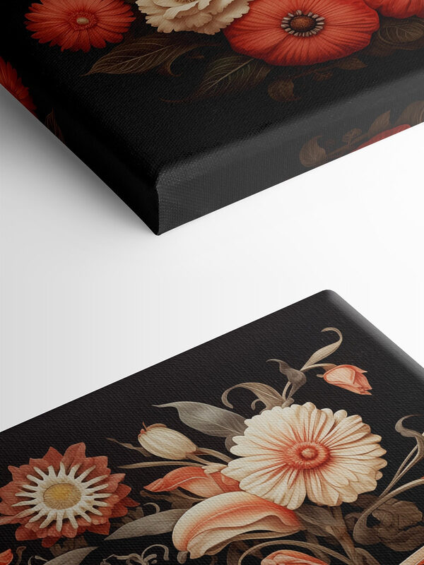 Butterfly and flowers on a black background Butterfly and flowers on a black background