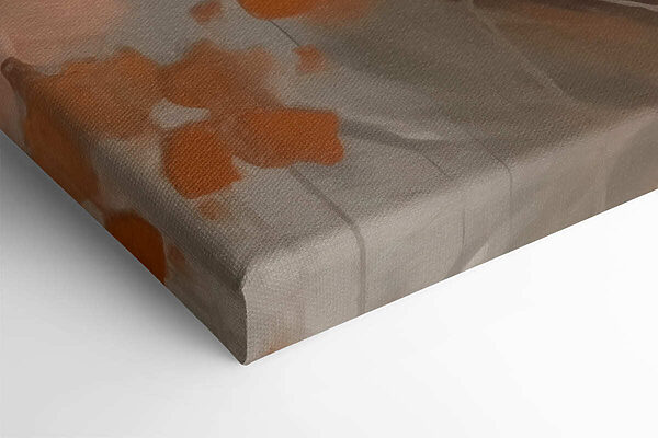 Woman with flowers around her face