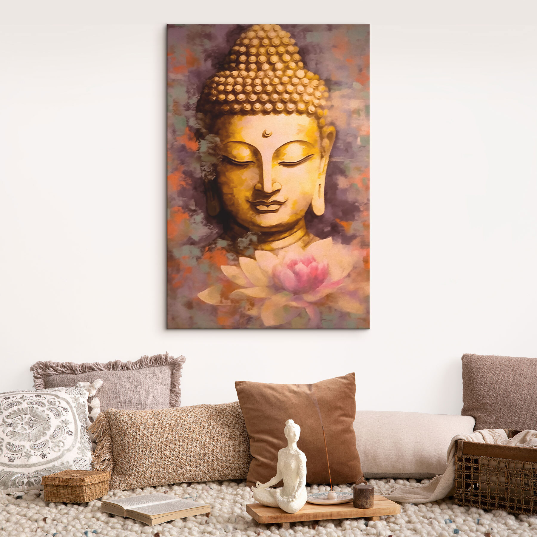 Painting of a buddha