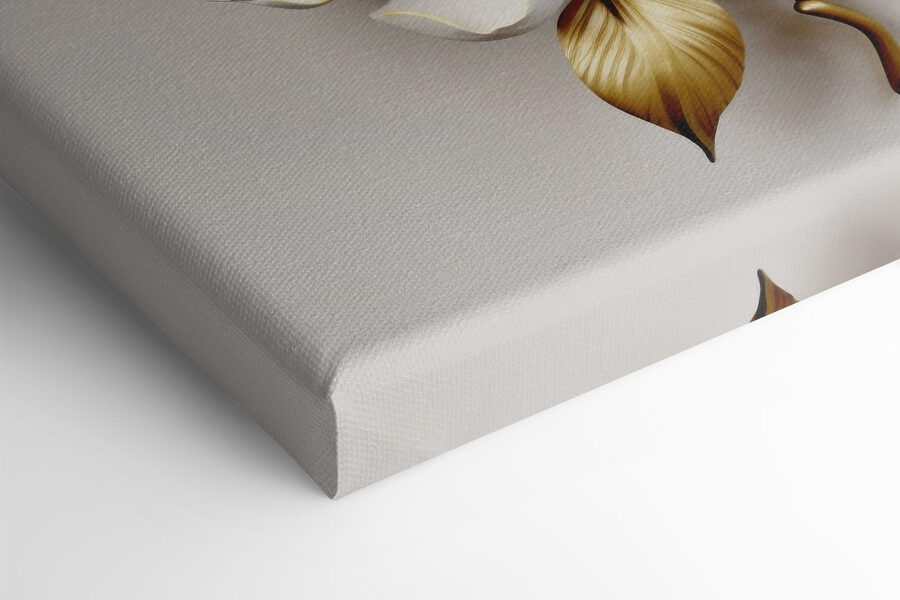 Elegantní květinový design s jemnými texturami