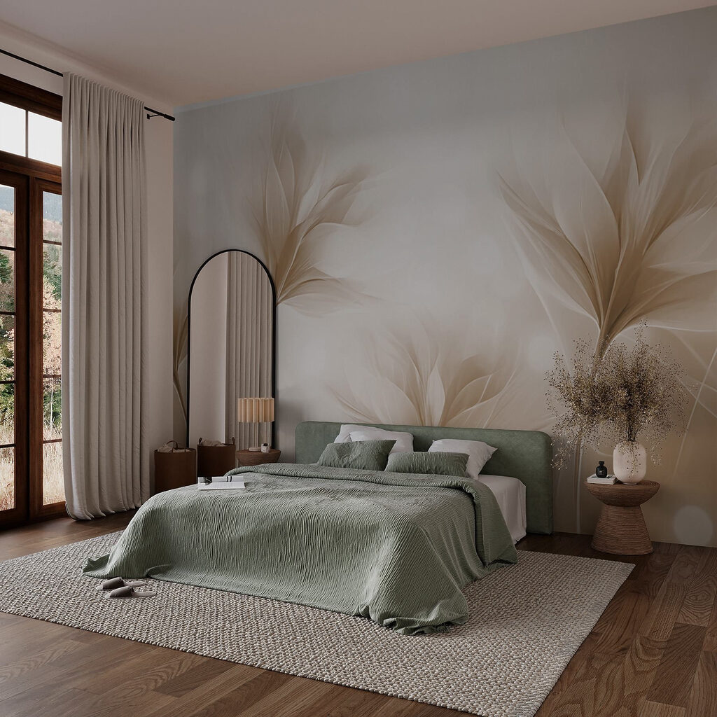 Delicate petals in soft tones