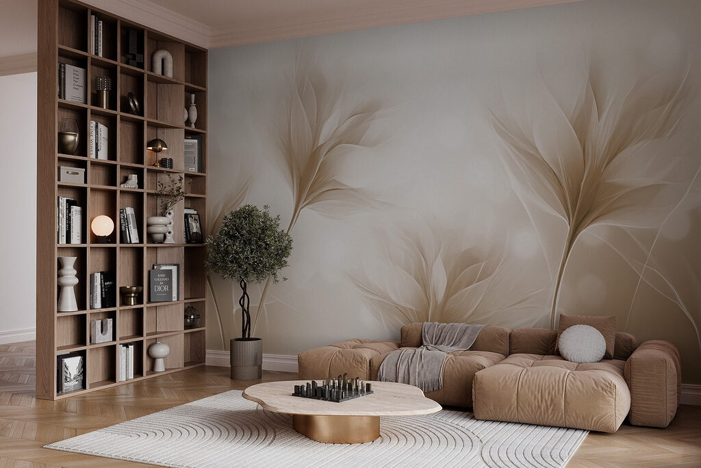 Delicate petals in soft tones