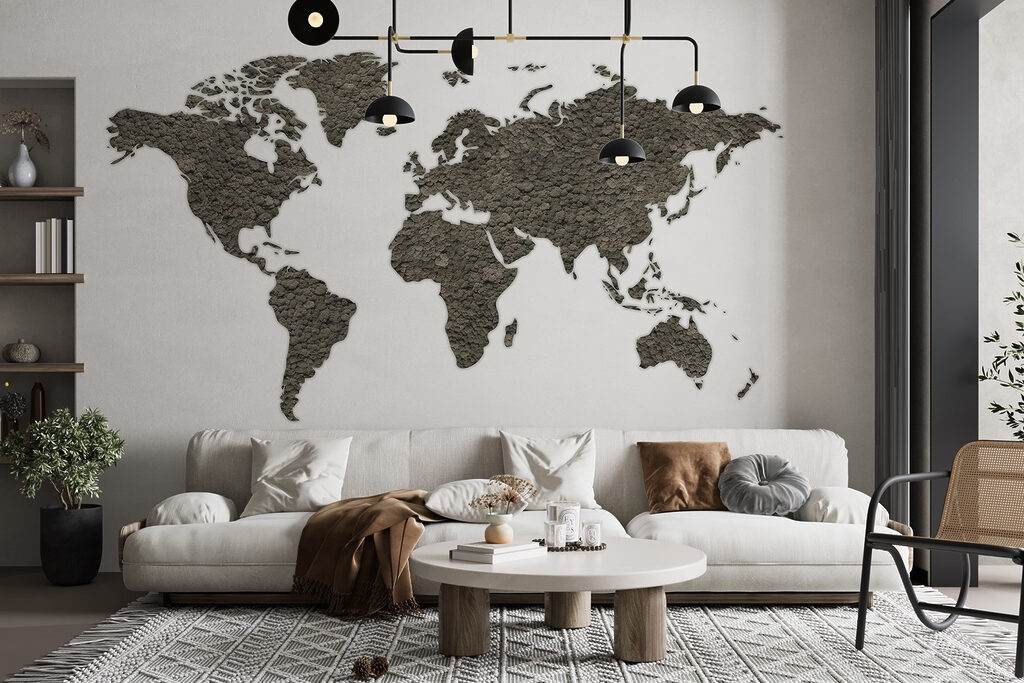 Map of the world